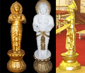 FIBER STATUES FIBRE STATUE