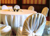 CHAIR COVER WITH BACK KNOT