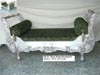 SILVER WEDDING LOVE SEAT