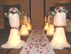 LIGHTED AISLE PILLAR