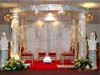 CARVED MANDAP WITH AISLE PILLARS
