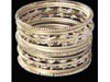 ARTIFICAL SILVER BANGLES