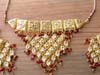 MAROON KUNDAN JEWELLERY SET