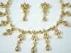 GOLDEN NECKLEASE SET