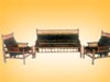 SQUARE BANQUET SOFA DOUBLE BACK