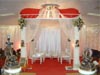 DESIGNER MANDAP WITH AISLE PILLARS