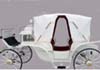 WEDDING WHITE HORSE CARRIAGE