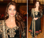 BOLLYWOOD AISHWARYA RAI EMBROIDERED ANAARKALI SUIT