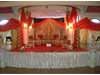 FANCY ROUND WEDDING MANDAP