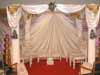 GOLDEN PILLARS WEDDING MANDAP