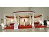 ROYAL FIBER CRYSTAL ROUND WEDDING MANDAP