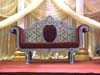 ROYAL SILVER LATEST WEDDING THRONE