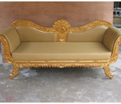 ROYAL CARVED GOLDEN THRONE WITH LATEST CHAIRS