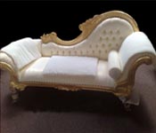 CARVED GOLDEN THRONE