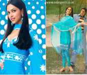 BOLLWYOOD DEEPIKA PADUKONE OM SHANTI OM SUIT
