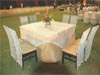 NET FABRIC CHAIR COVER