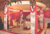 GANESHA FIBRE WEEDING MANDAP