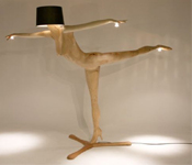 NUDE LADY FIBER LAMPSHADE