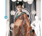 BALLERIA LEHNGA TYPE DESIGNER SARI