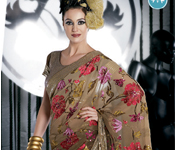 SHAHINA FLORAL DESIGN SAREE