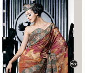 VALENTINE PRINTED SAREE