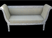 LATEST SILVER CARVING WEDDING THRONE