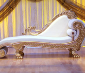 DESIGNER BRIDE GROOM COUCH WITH MATCHING CHAIRS