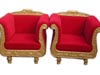ROYAL THRONE WITH TWO SEATER