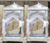 SILVER MOROCCO WEDDING DOLI