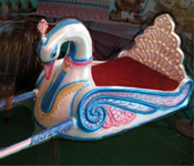 SWAN FIBER BRIDES WEDDING DOLI PALKI