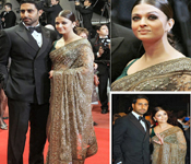 BOLLYWOOD ACTRESS AISHWARYA RAI BACHAN SAREE