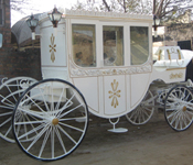 GLASS COACH HORSE CARRIAGE