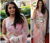 BOLLYWOOD AISHWARYA BACHAN FICCI EXCELLENCE SAREE.