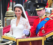 PRINCE WILLIAM & KATE MIDDLETON ROYAL CARRIAGE