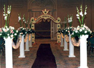 ENTRENCE WEDDING PILLERS