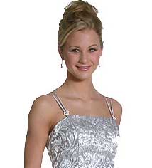 PRINTED FORMAL GOWN