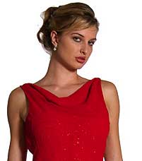 SPIRAL BEADED GOWN