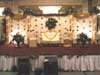 STAGE WITH PILLARED BACKDROP