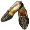 BLACK SHERWANI JUTTI