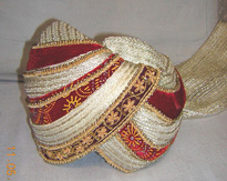 Tissue Wedding Turban