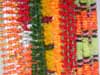 COLORED MANDAP DECORATION FLOWER CHAINS