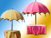 MANDAP DECORATION PARASOLS