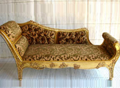STYLISH CARVED WOODEN COUCH