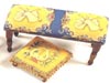 MINI STOOLS AND BENCHES