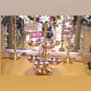 GOLDEN CANDLE STAND