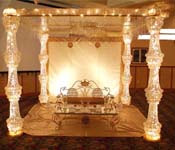 CRYSTAL DESIGNER WEDDING MANDAPS