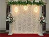 WRINKLE LIGHTED BACKDROP WITH PILLARS